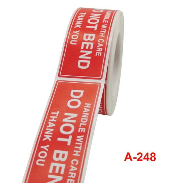 gift wrap 250pcs fragile warning do no bend sticker goods handle with care labels red paper stickers stationery supplies
gift wrap 250pcs fragile warning do no bend sticker goods handle with care labels red paper stickers stationery supplies