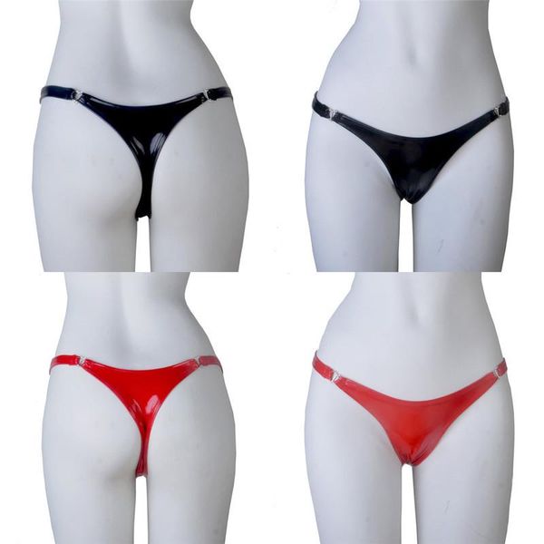 women's panties women t-back g-strings thongs underwear erotic imitation pu leather ladies lingerie female black red night clubwear, Black;pink
women's panties women t-back g-strings thongs underwear erotic imitation pu leather ladies lingerie female black red night clubwear, Black;pink