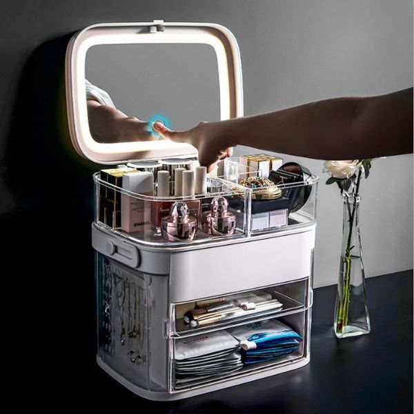vanity mirror lights cosmetic organizer portable makeup storage box jewelry large make up lipstick container bathroom case compact mirrors
vanity mirror lights cosmetic organizer portable makeup storage box jewelry large make up lipstick container bathroom case compact mirrors