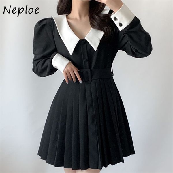 turn down collar long sleeve temperament dress women high waist hip sashes a line vestidos spring ol solid robe 210422, Black;gray
turn down collar long sleeve temperament dress women high waist hip sashes a line vestidos spring ol solid robe 210422, Black;gray