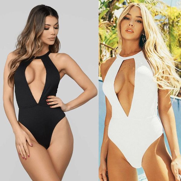 women's swimwear one-piece swimsuit buckle design hollow fashion symmetrical cross belt open waist back waterproof fabric, White;black
women's swimwear one-piece swimsuit buckle design hollow fashion symmetrical cross belt open waist back waterproof fabric, White;black