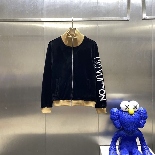 ladies loose tracksuits velvet trousers two-piece zipper cardigan sportswear stitching letters casual black autumn and winter suit 563, White
ladies loose tracksuits velvet trousers two-piece zipper cardigan sportswear stitching letters casual black autumn and winter suit 563, White