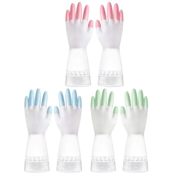 disposable gloves 3 pairs home kitchen anti-slip washing waterproof toilet cleaning (pink, green, blue, size)
disposable gloves 3 pairs home kitchen anti-slip washing waterproof toilet cleaning (pink, green, blue, size)
