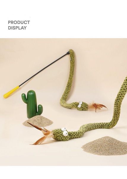 cat toys funny snake-shaped kitten toy teaser stick creative products interactive chasing pet scratching wands
cat toys funny snake-shaped kitten toy teaser stick creative products interactive chasing pet scratching wands