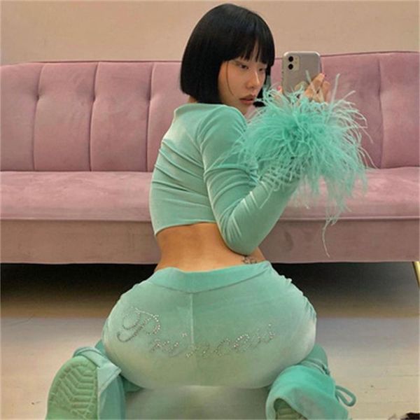 women's two piece pants fall clothes for women sweatsuits sets high waist bag hip with drill trousers suit chandals mujer sudadera, White
women's two piece pants fall clothes for women sweatsuits sets high waist bag hip with drill trousers suit chandals mujer sudadera, White