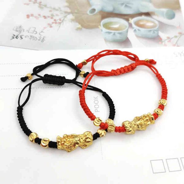 chinese-style products lovers' gold-plated bracelet boutique watermelon beads hand rope to attract money and ward off evil spirits gift
chinese-style products lovers' gold-plated bracelet boutique watermelon beads hand rope to attract money and ward off evil spirits gift