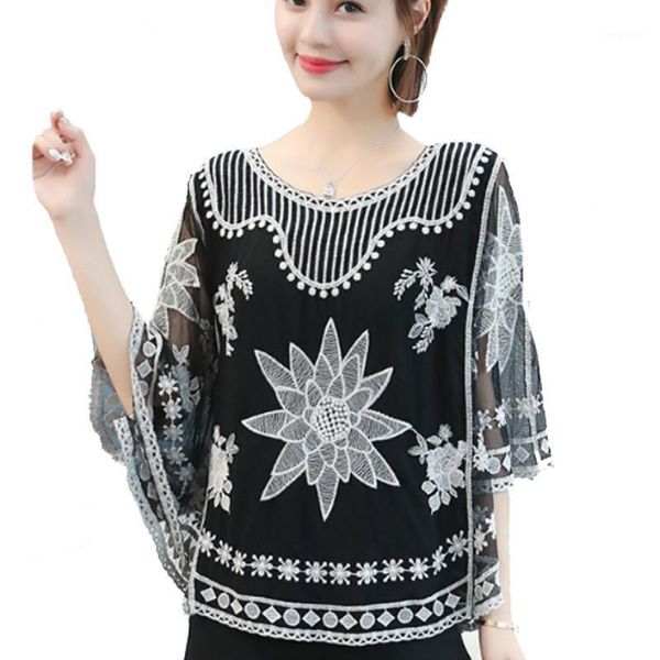 korean version of the short-sleeved mesh super fairy small fresh doll lace shirt cover belly fire female women's blouses & shirts, White
korean version of the short-sleeved mesh super fairy small fresh doll lace shirt cover belly fire female women's blouses & shirts, White