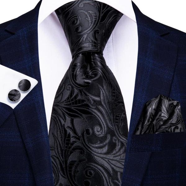 bow ties hi-tie black floral solid silk wedding tie for men handky cufflink gift necktie fashion design business partydropshiping, Black;gray
bow ties hi-tie black floral solid silk wedding tie for men handky cufflink gift necktie fashion design business partydropshiping, Black;gray