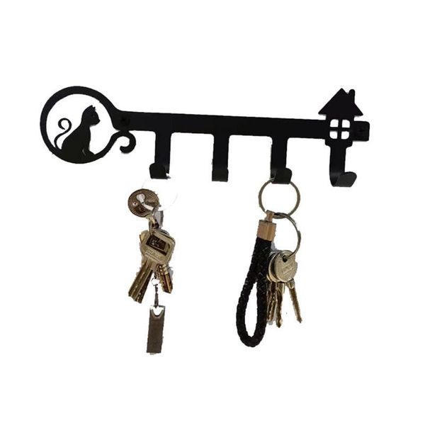 wall mounted key holder 4 hooks hanging rack cute cat decorative with screws anchors for coat clothes xx9b & rails
wall mounted key holder 4 hooks hanging rack cute cat decorative with screws anchors for coat clothes xx9b & rails