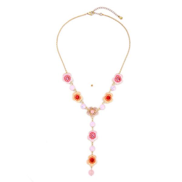 bulk price wholesale brand fashion jewelry long necklace pendant colorful flower graceful statement for women necklaces, Silver
bulk price wholesale brand fashion jewelry long necklace pendant colorful flower graceful statement for women necklaces, Silver