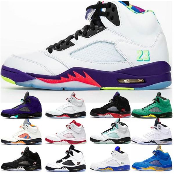 jumpman boots shoes 5 5s what the fire red ducks grape island green white cement mens trainers sneakers sports size 40-47, Black
jumpman boots shoes 5 5s what the fire red ducks grape island green white cement mens trainers sneakers sports size 40-47, Black
