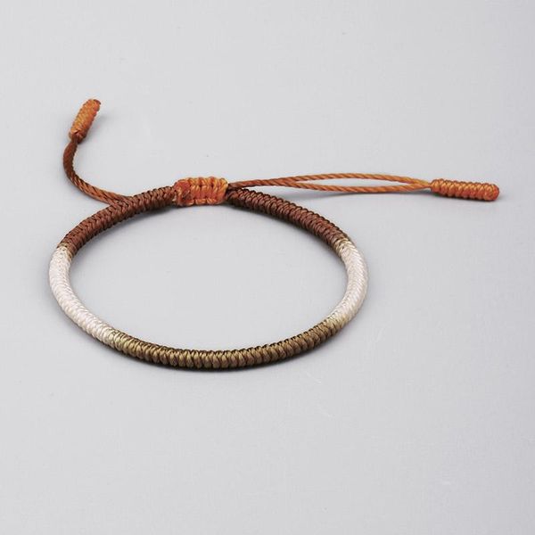 charm bracelets handmade gradient colors knots bracelet lucky rope tibetan buddhist adjustable for women accessories, Golden;silver
charm bracelets handmade gradient colors knots bracelet lucky rope tibetan buddhist adjustable for women accessories, Golden;silver