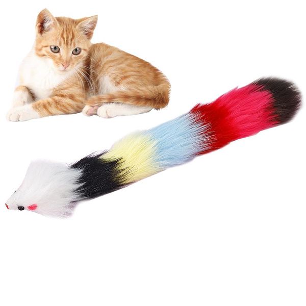 1pcs cat toy long fur false mouse pet toys with bell mini funny playing for cats kitten
1pcs cat toy long fur false mouse pet toys with bell mini funny playing for cats kitten
