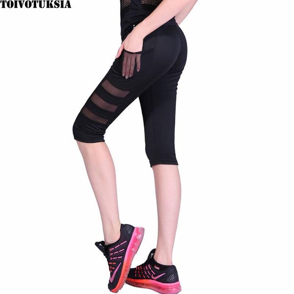 women's pants & capris toivotuksia women legging ptachwork mesh black capri leggings plus size fitness sporting with pocket mid-calf tr, Black;white
women's pants & capris toivotuksia women legging ptachwork mesh black capri leggings plus size fitness sporting with pocket mid-calf tr, Black;white