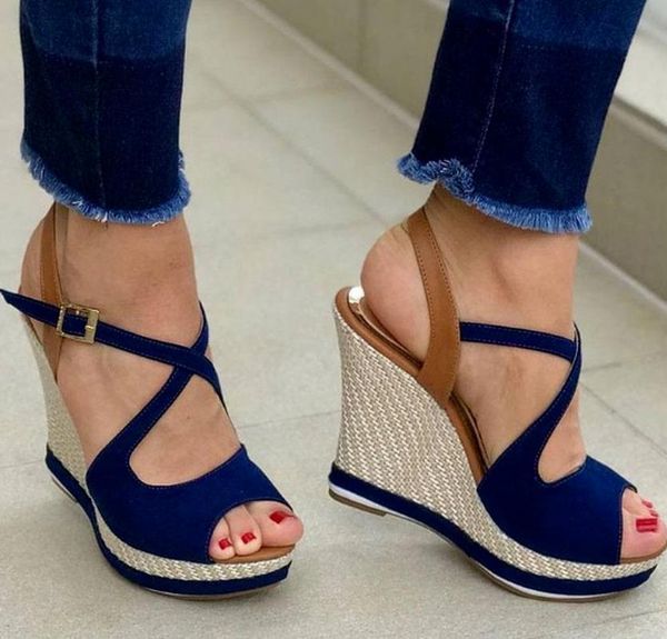 peep wedges women pumps casual female mujer sapato feminino high heels brogues chunky shoes woman lady ladies shoe sf0335 sandals, Black
peep wedges women pumps casual female mujer sapato feminino high heels brogues chunky shoes woman lady ladies shoe sf0335 sandals, Black