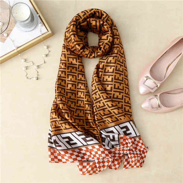 design scarf women spring autumn satin scarves women's office air conditioning shawl silk gifts for mom, Black;purple
design scarf women spring autumn satin scarves women's office air conditioning shawl silk gifts for mom, Black;purple