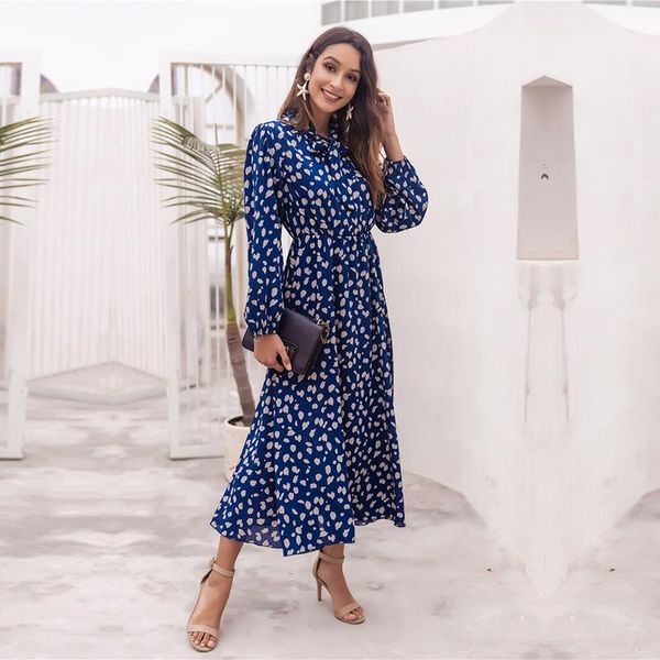 casual dresses women's bow collar long sleeve printed ladies 2021 spring summer fashion petal a line chic dress female, Black;gray
casual dresses women's bow collar long sleeve printed ladies 2021 spring summer fashion petal a line chic dress female, Black;gray