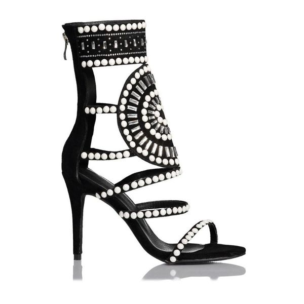 foreign trade women's sandals, high heels, pearl fashion heel european and american sandals. dress shoes, Black
foreign trade women's sandals, high heels, pearl fashion heel european and american sandals. dress shoes, Black