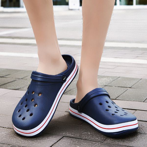 fashion blue summer sandals men clogs shoes soft eva slippers men comfort non slip outdoor beach sandals men sandalias hombre, Black
fashion blue summer sandals men clogs shoes soft eva slippers men comfort non slip outdoor beach sandals men sandalias hombre, Black