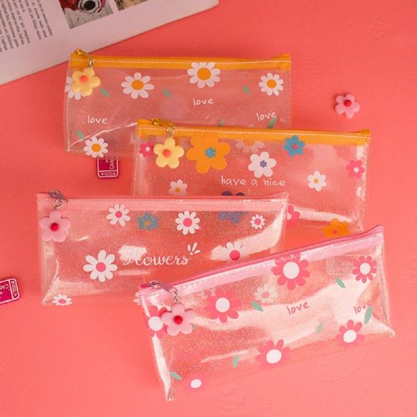 pencil bags pvc waterproof flower cases transparent stationery file folder storage office school supplies
pencil bags pvc waterproof flower cases transparent stationery file folder storage office school supplies