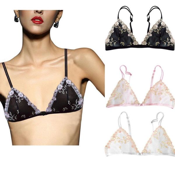 bras vgplay lace bra triangle cup see through women floral ultra thin for small breast front closure underwear, Red;black
bras vgplay lace bra triangle cup see through women floral ultra thin for small breast front closure underwear, Red;black