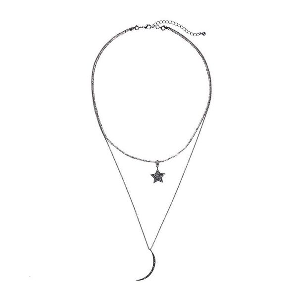 long statement necklace adjustable layer acrylic crystal moon&star neckalce for women handmade simple design jewelry chokers, Golden;silver
long statement necklace adjustable layer acrylic crystal moon&star neckalce for women handmade simple design jewelry chokers, Golden;silver