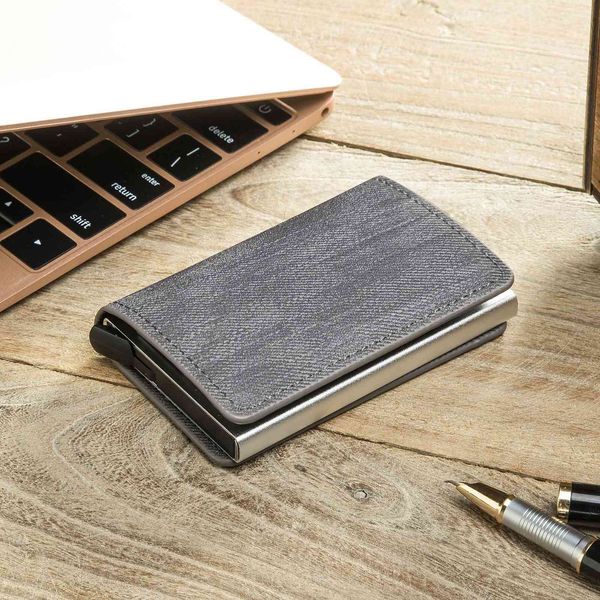 bycobecy mens magic slim pull out wallet denim purse card holder rfid blocking anti theft clutch single box, Red;black
bycobecy mens magic slim pull out wallet denim purse card holder rfid blocking anti theft clutch single box, Red;black