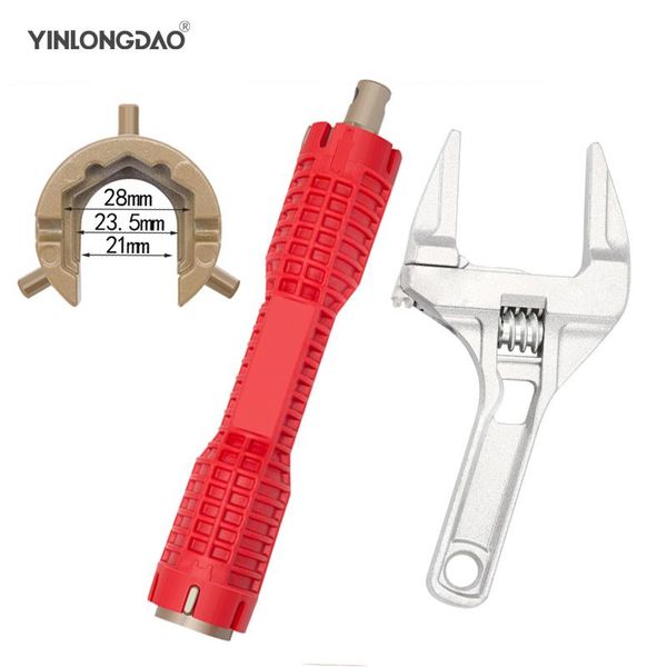 hand tools yinlongdao multi-function adjustable large open wrench water pipe faucet sink installation spanner bathroom repair tool
hand tools yinlongdao multi-function adjustable large open wrench water pipe faucet sink installation spanner bathroom repair tool