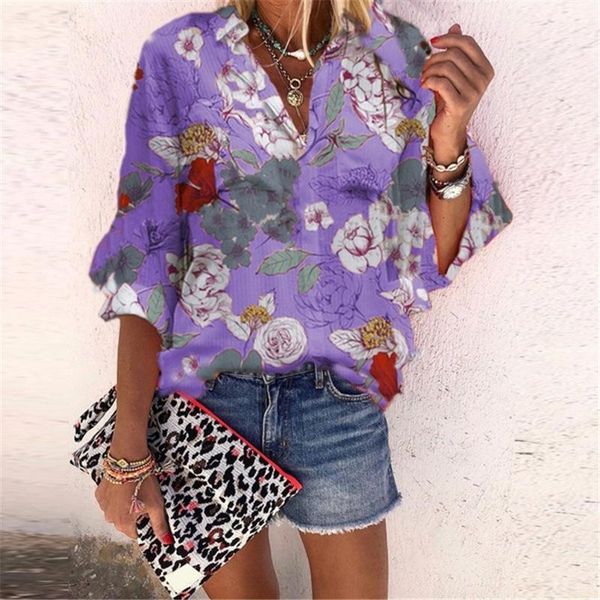 women's blouses & shirts 2021 spring summer floral womens and blouse printed v neck long sleeve pullover shirt vintage streetwear plus, White
women's blouses & shirts 2021 spring summer floral womens and blouse printed v neck long sleeve pullover shirt vintage streetwear plus, White