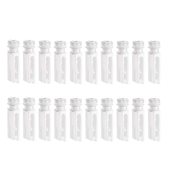 smart home control 20 pcs convenient vertical blinds pulleys wear and tear replacement parts (white)
smart home control 20 pcs convenient vertical blinds pulleys wear and tear replacement parts (white)