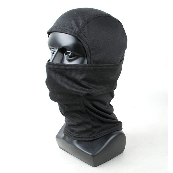 black tactical full face mask outdoor mountaineering sunscreen dust riding protective equipment accessories hats, Black;white
black tactical full face mask outdoor mountaineering sunscreen dust riding protective equipment accessories hats, Black;white