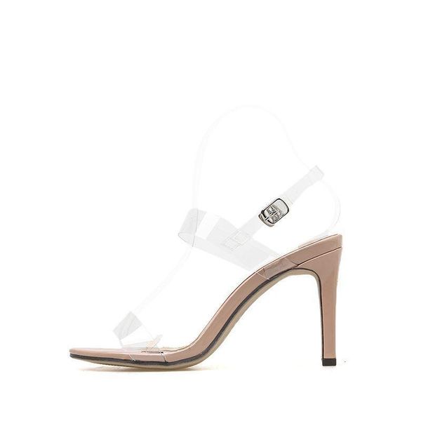 dress shoes sandals woman toe transparent coarse super high with single shoe, Black
dress shoes sandals woman toe transparent coarse super high with single shoe, Black