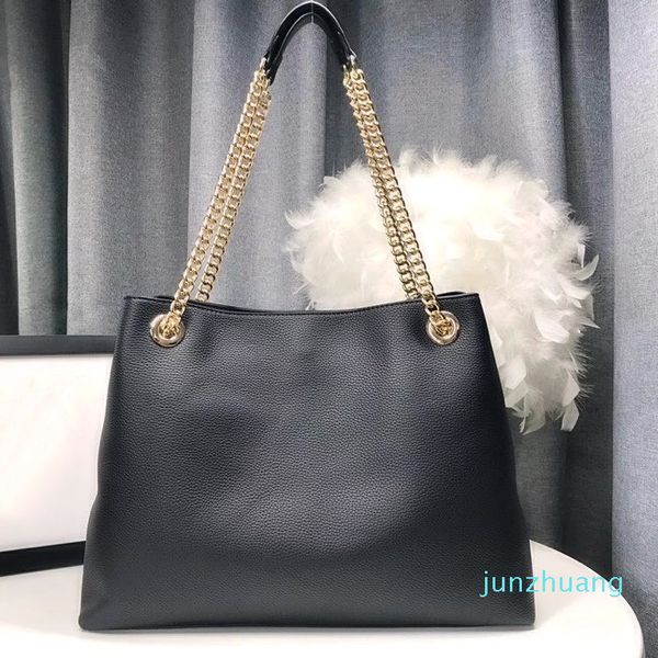 designer- women leather shopping bag chain shoulder bag fashion tote bags lady chains handbags chain purse messenger bag
designer- women leather shopping bag chain shoulder bag fashion tote bags lady chains handbags chain purse messenger bag