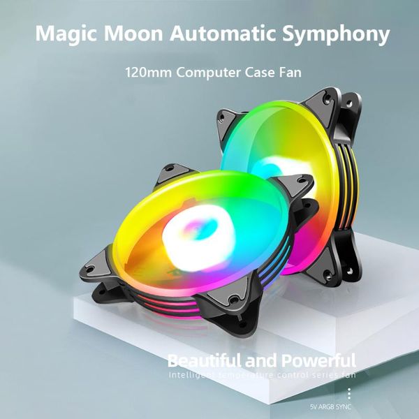120mm pc computer case cooling radiator fan multi-layer luminous silent rgb fans cpu cooler heatsink heat sink & coolings
120mm pc computer case cooling radiator fan multi-layer luminous silent rgb fans cpu cooler heatsink heat sink & coolings