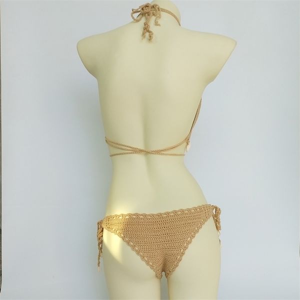 3pcs set woman crochet shell tassel and seashell ankle chain thong hollow-out low waist bikini bottom, White;black
3pcs set woman crochet shell tassel and seashell ankle chain thong hollow-out low waist bikini bottom, White;black