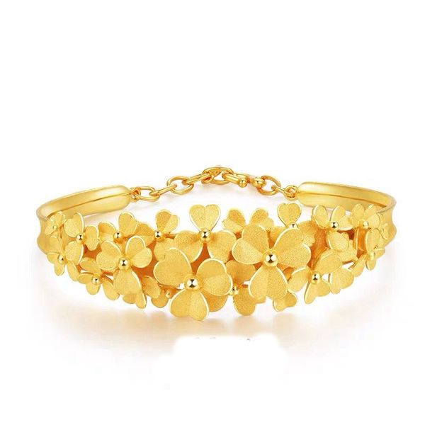heart leaf pattern cuff bangle 18k yellow gold filled dubai wedding women bracelet luxury gift, Black
heart leaf pattern cuff bangle 18k yellow gold filled dubai wedding women bracelet luxury gift, Black