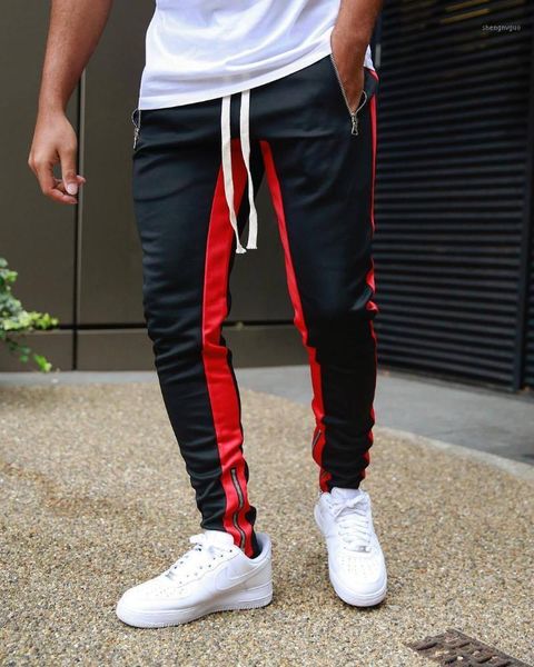 spring and autumn europe the united states zipper cotton men's trousers casual sports pants running, Black
spring and autumn europe the united states zipper cotton men's trousers casual sports pants running, Black