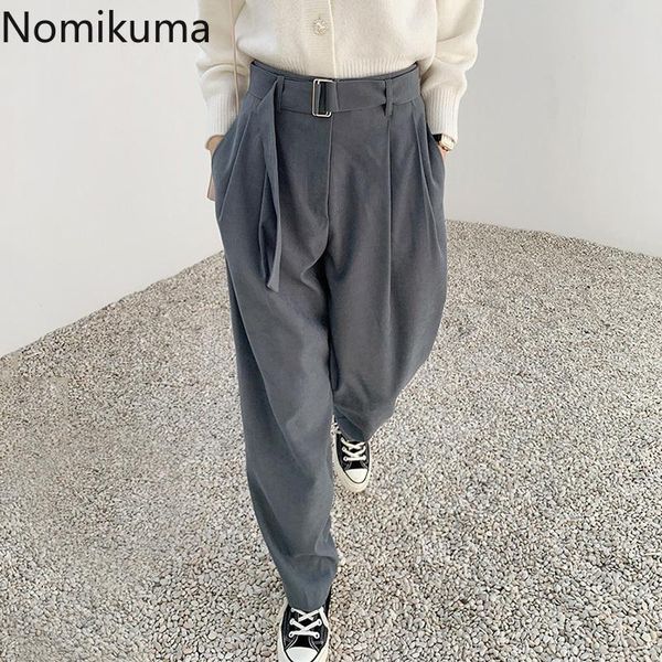 women's pants & capris nomikuma korean chic suit pants women solid color casual loose high waist trousers female simple all-match, Black;white
women's pants & capris nomikuma korean chic suit pants women solid color casual loose high waist trousers female simple all-match, Black;white