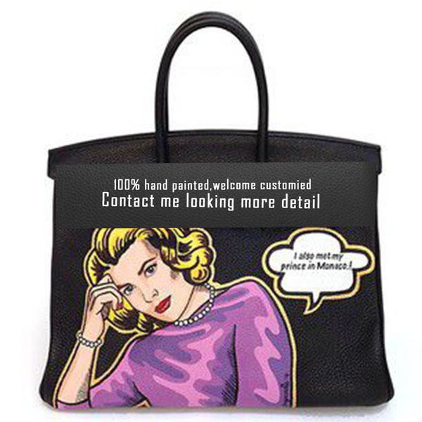 cartoon art pop up beauty girl wmens hand painting graffiti h custom women totes cowhide handbags gifts genuine leather bags
cartoon art pop up beauty girl wmens hand painting graffiti h custom women totes cowhide handbags gifts genuine leather bags