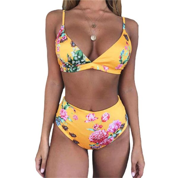 women's swimwear summer split bikini set womens zebra print floral printing high waist two piece bathing suits, White;black
women's swimwear summer split bikini set womens zebra print floral printing high waist two piece bathing suits, White;black