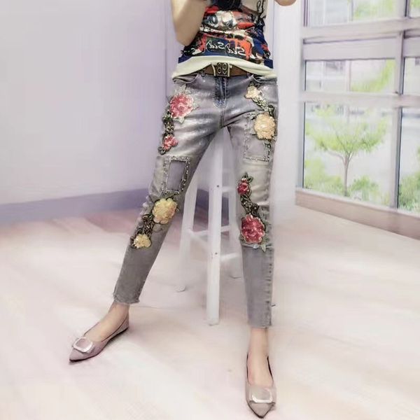 d 0454 blue, gray european new european heavy cargo boom tipping flower nail bead nine points show thin elastic jeans bigger size
d 0454 blue, gray european new european heavy cargo boom tipping flower nail bead nine points show thin elastic jeans bigger size
