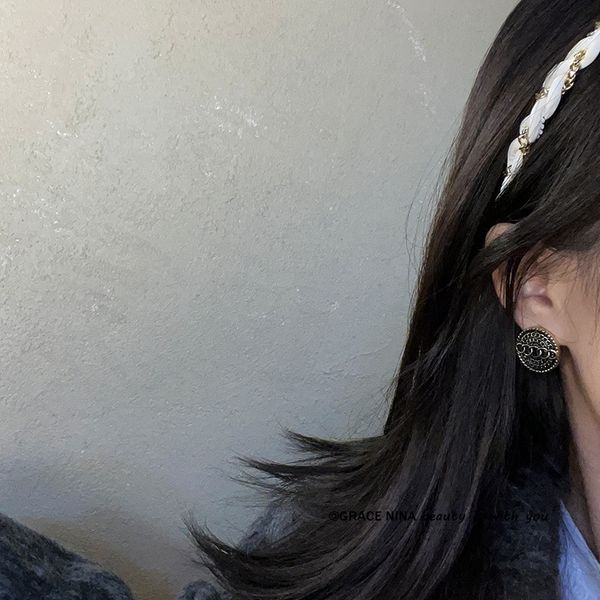 kpe ins style woven chain leather for women to go out hairpin s korean net red hair bandheaddress headband headband personalized headdr, Silver
kpe ins style woven chain leather for women to go out hairpin s korean net red hair bandheaddress headband headband personalized headdr, Silver