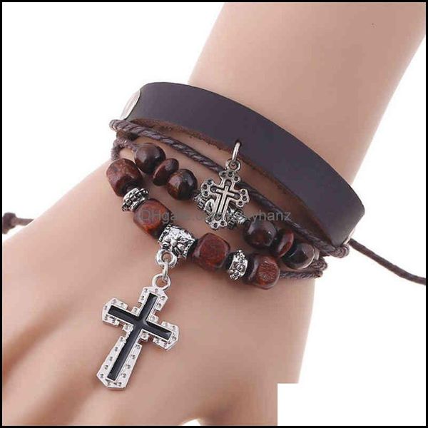 charm bracelets jewelry bracelet cross beaded leather drop delivery 2021 zvlms, Golden;silver
charm bracelets jewelry bracelet cross beaded leather drop delivery 2021 zvlms, Golden;silver