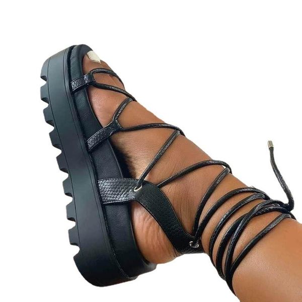 sandals women's gladiator sandal woman platform wedge cross tied casual shoe summer lady ankle wrap lace up footwear plus size, Black
sandals women's gladiator sandal woman platform wedge cross tied casual shoe summer lady ankle wrap lace up footwear plus size, Black