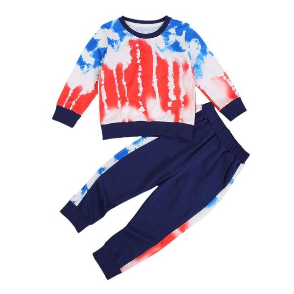 clothing sets kids baby boys clothes fashionable tie-dyed pullover long sleeve sweatshirt pants spring autumn outfits, White
clothing sets kids baby boys clothes fashionable tie-dyed pullover long sleeve sweatshirt pants spring autumn outfits, White