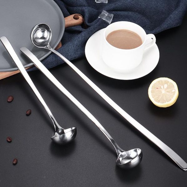 spoons 1pc long handle coffee mixing spoon stainless steel round head ice cream dessert teaspoon bar drinkware kitchen accessories
spoons 1pc long handle coffee mixing spoon stainless steel round head ice cream dessert teaspoon bar drinkware kitchen accessories