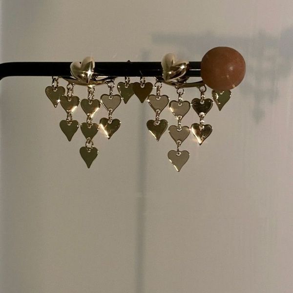 luxury 925 silver needle earrings female dongdaemun love earrings a pair of metal earrings female, Golden;silver
luxury 925 silver needle earrings female dongdaemun love earrings a pair of metal earrings female, Golden;silver