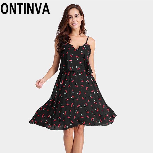 summer spaghetti strap cherry dress girls slip beach sundress printed a- line casual cute ruffles trim 210527, Black;gray
summer spaghetti strap cherry dress girls slip beach sundress printed a- line casual cute ruffles trim 210527, Black;gray