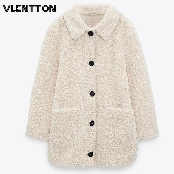 women's jackets winter women thick faux fur coat chic pockets warm lambswool jacket outwear female loose teddy overcoats, Black;brown
women's jackets winter women thick faux fur coat chic pockets warm lambswool jacket outwear female loose teddy overcoats, Black;brown