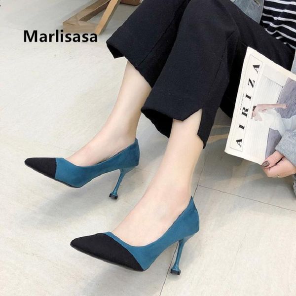 dress shoes marlisasa ladies casual sweet slip on heels women office heel stiletto zapatos de mujer h5095, Black
dress shoes marlisasa ladies casual sweet slip on heels women office heel stiletto zapatos de mujer h5095, Black